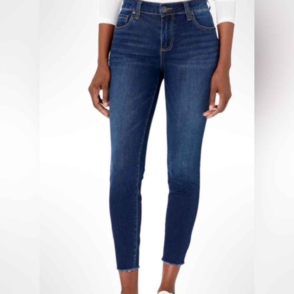KUT FROM THE KLOTH Carlo Ankle Skinny Jeans EUC - Picture 1 of 16